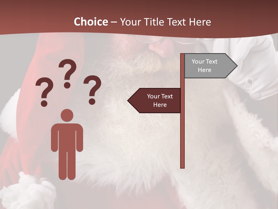 Ho Ho Santa PowerPoint Template