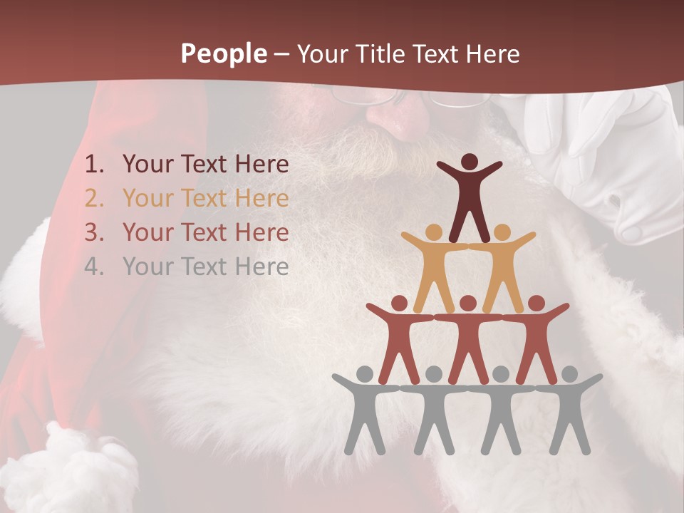 Ho Ho Santa PowerPoint Template