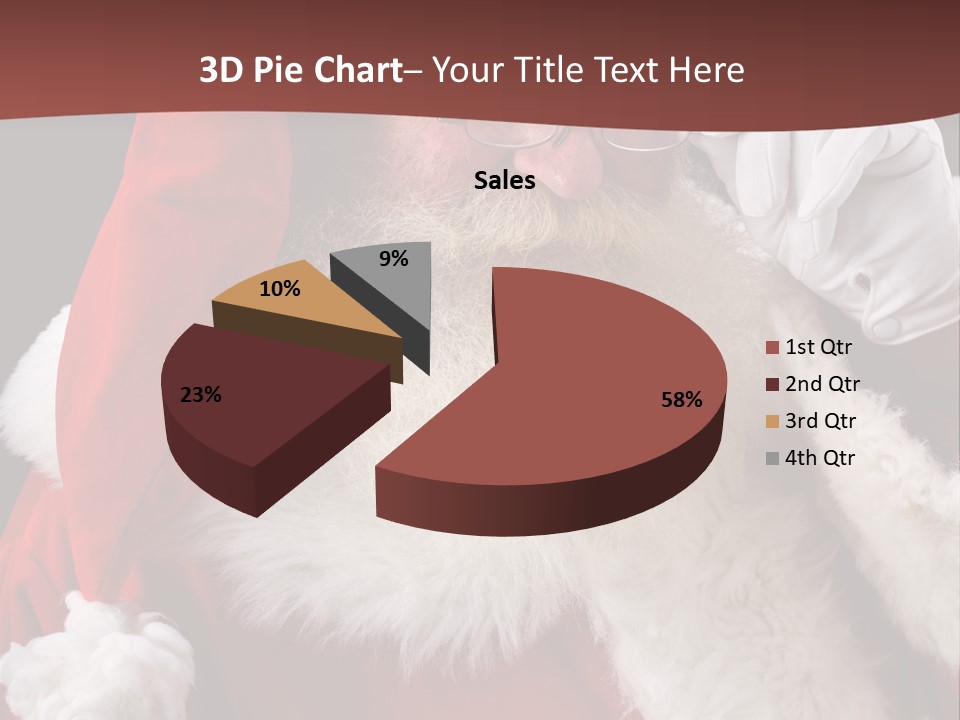 Ho Ho Santa PowerPoint Template