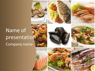 Sea Food PowerPoint Template