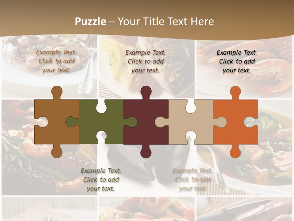 Sea Food PowerPoint Template