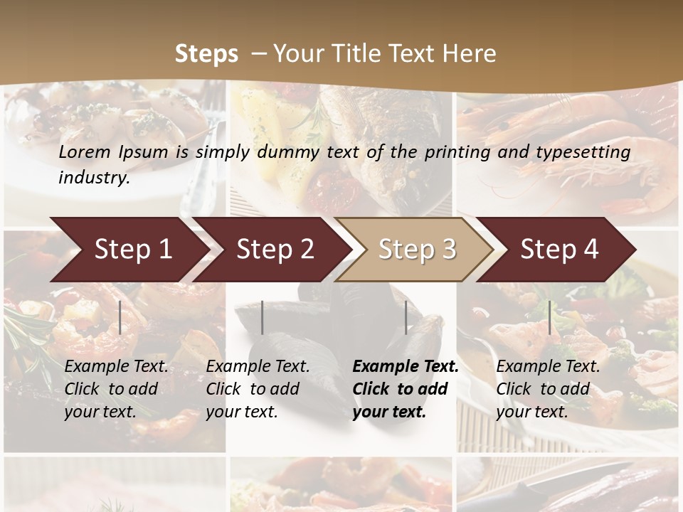 Sea Food PowerPoint Template