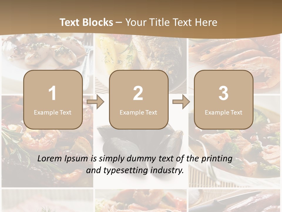 Sea Food PowerPoint Template