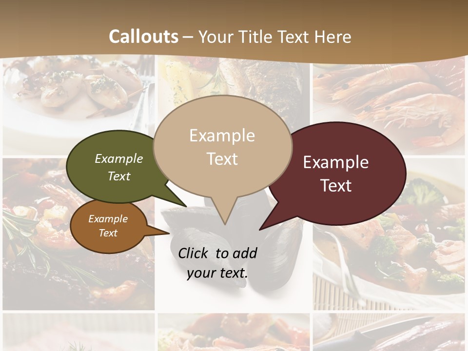 Sea Food PowerPoint Template