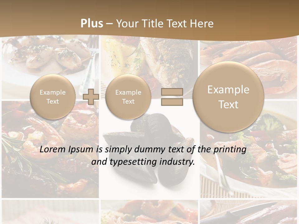 Sea Food PowerPoint Template
