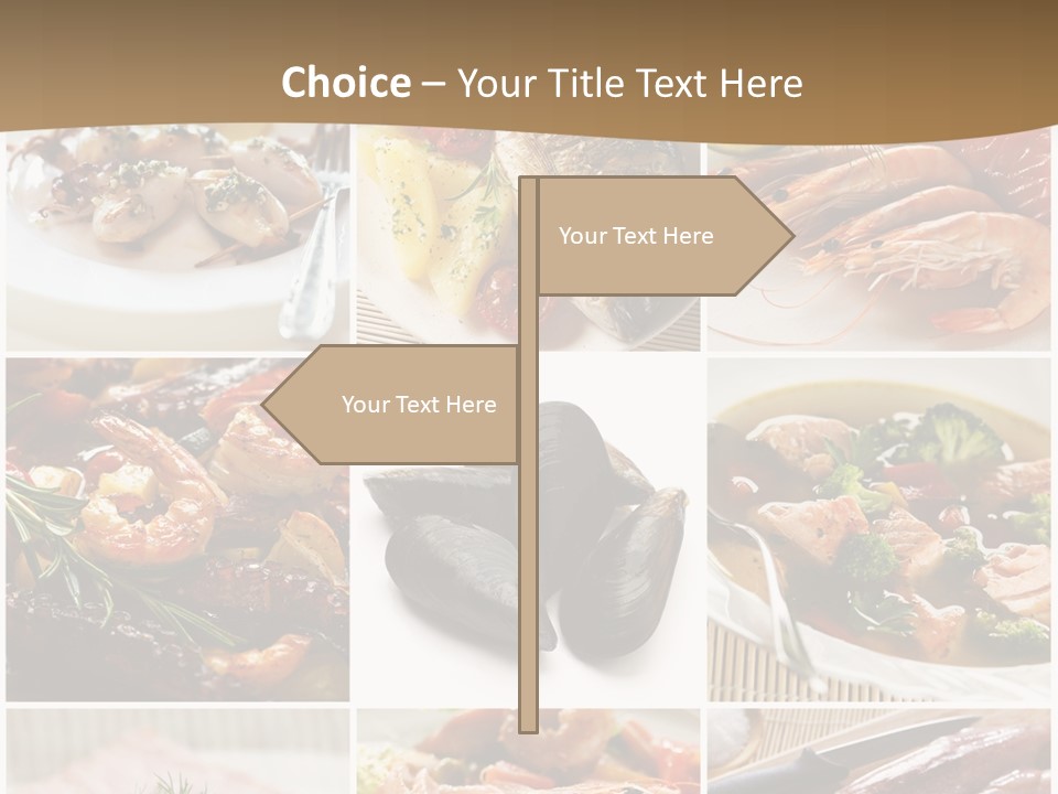 Sea Food PowerPoint Template