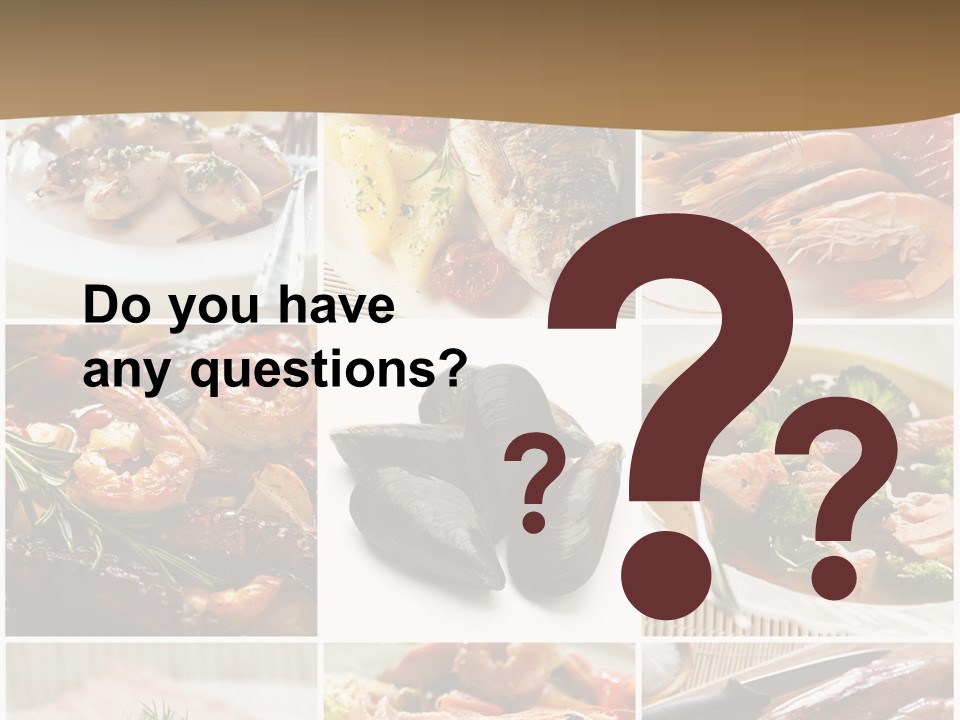 Sea Food PowerPoint Template