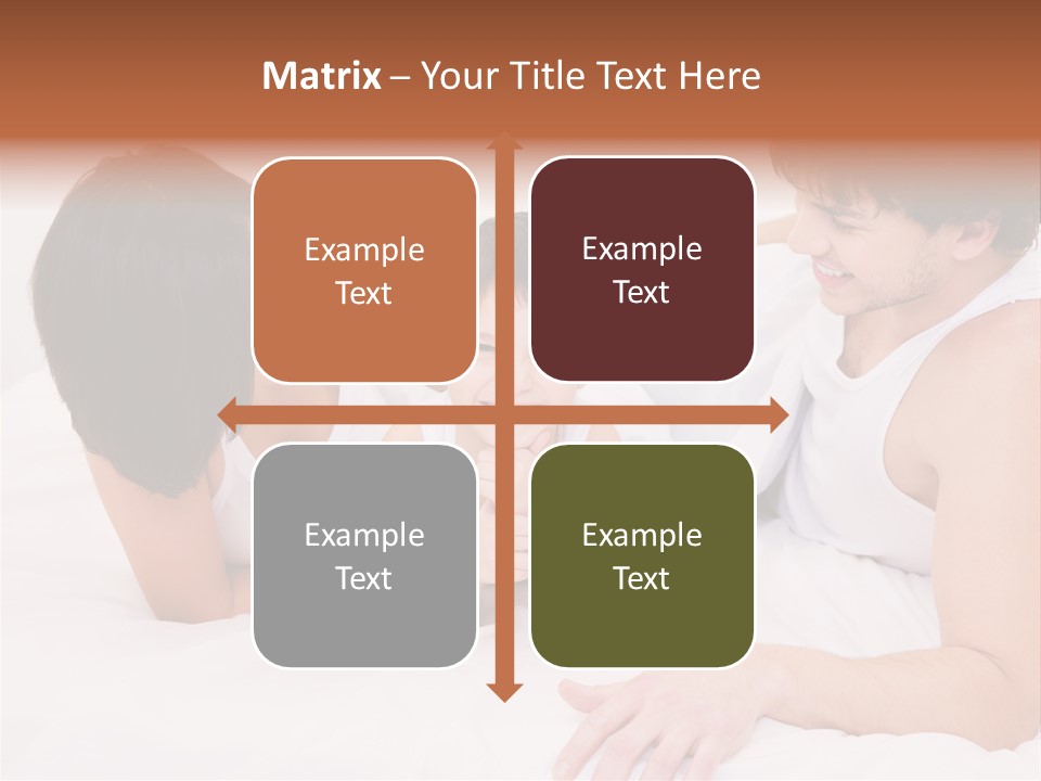 Family Picture With Baby PowerPoint Template