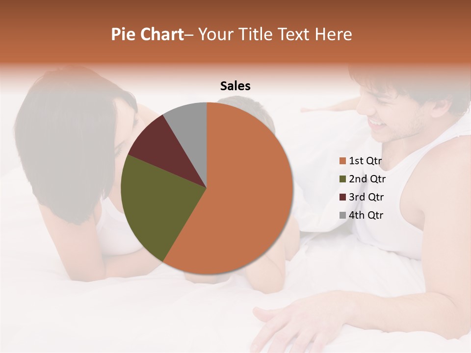 Family Picture With Baby PowerPoint Template