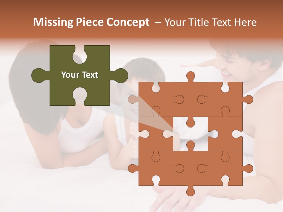 Family Picture With Baby PowerPoint Template