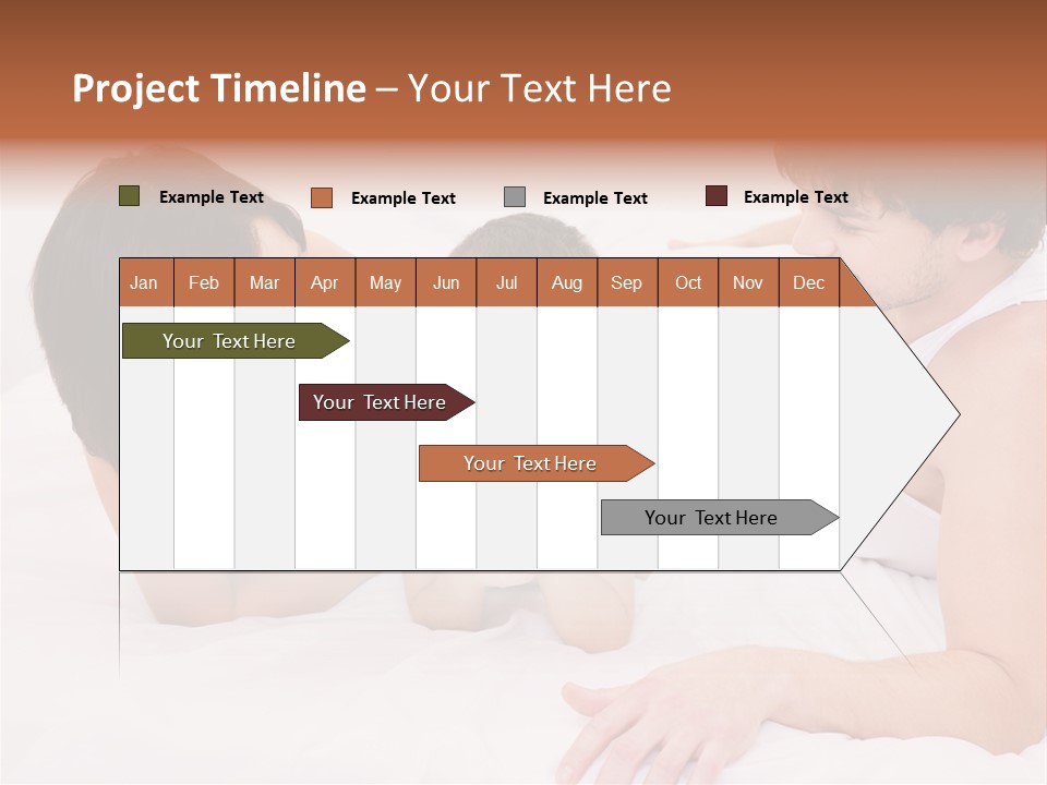 Family Picture With Baby PowerPoint Template