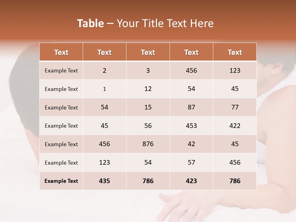 Family Picture With Baby PowerPoint Template