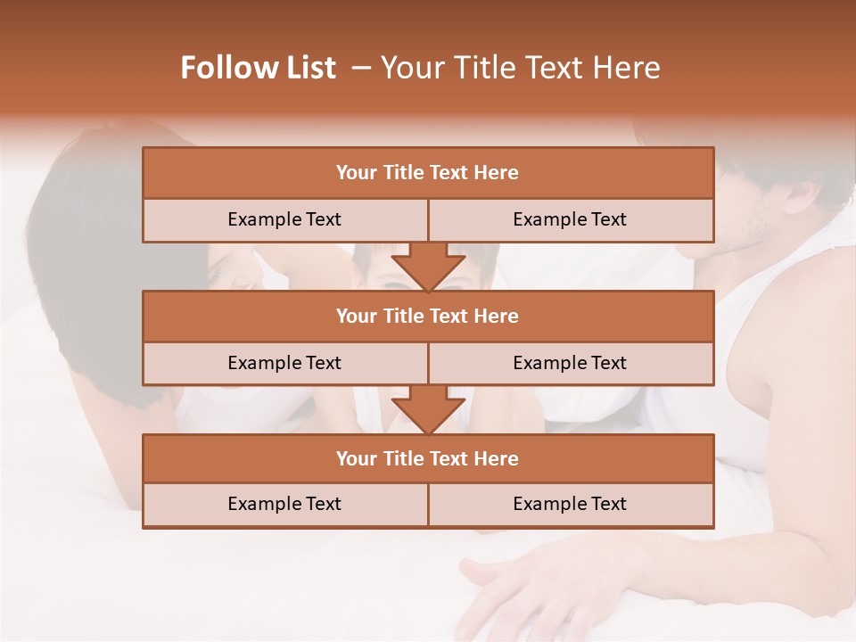 Family Picture With Baby PowerPoint Template