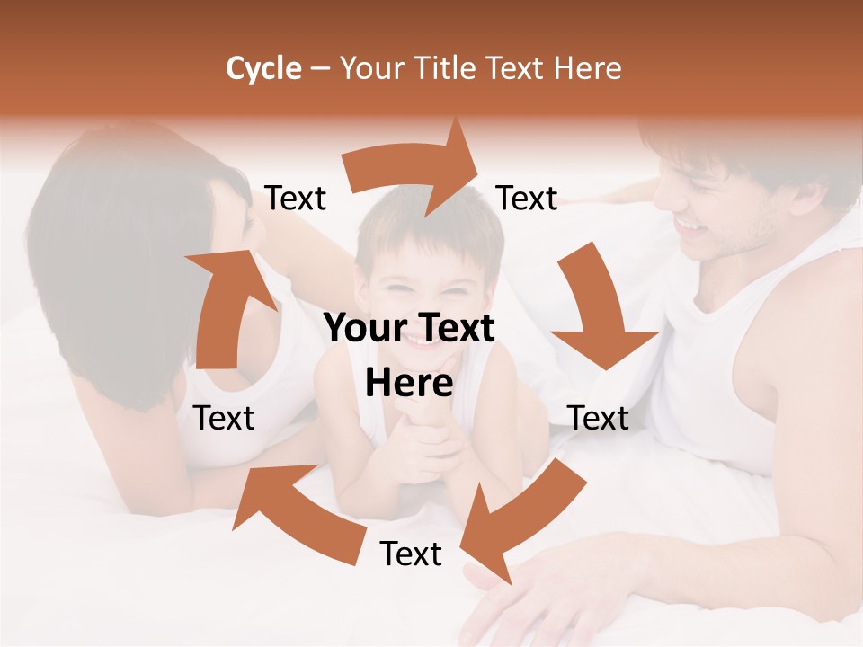 Family Picture With Baby PowerPoint Template