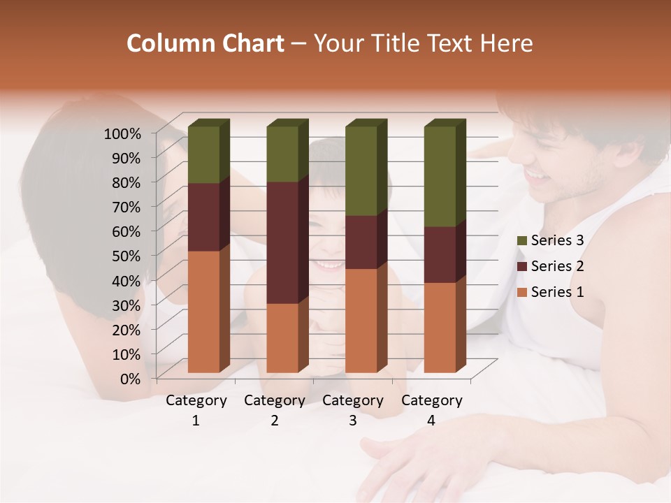 Family Picture With Baby PowerPoint Template