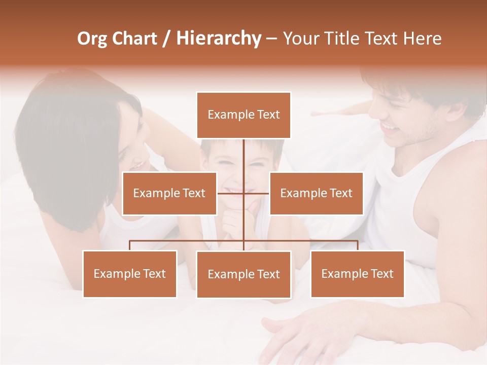 Family Picture With Baby PowerPoint Template