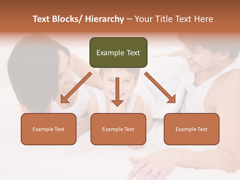 Family Picture With Baby PowerPoint Template