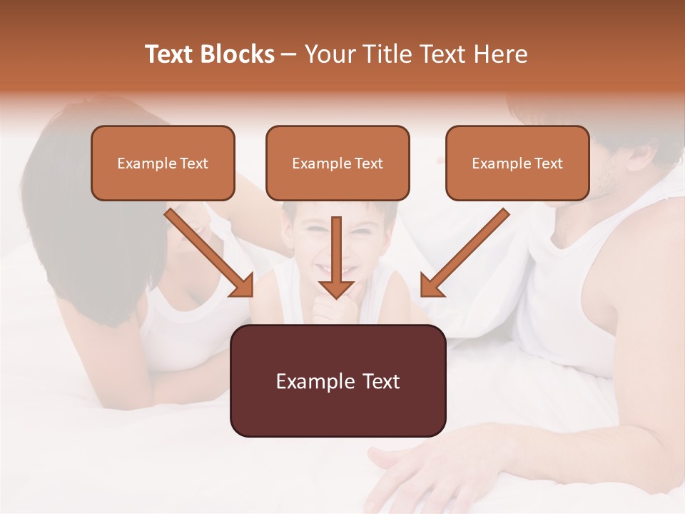 Family Picture With Baby PowerPoint Template