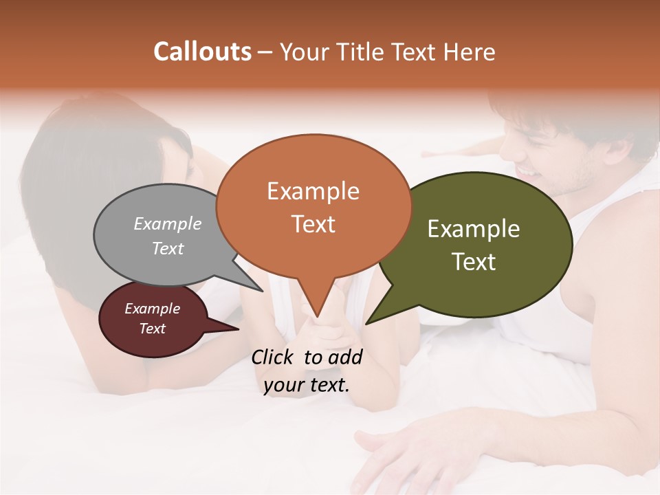 Family Picture With Baby PowerPoint Template