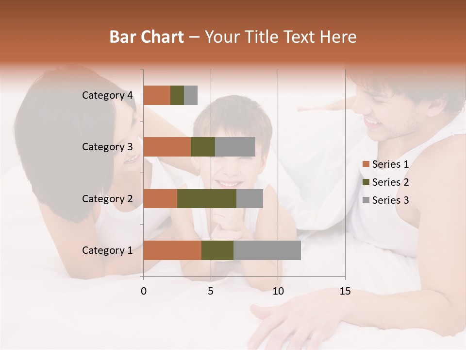 Family Picture With Baby PowerPoint Template