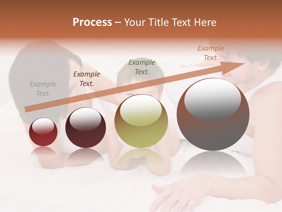 Family Picture With Baby PowerPoint Template