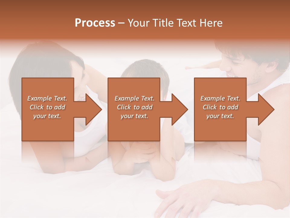 Family Picture With Baby PowerPoint Template