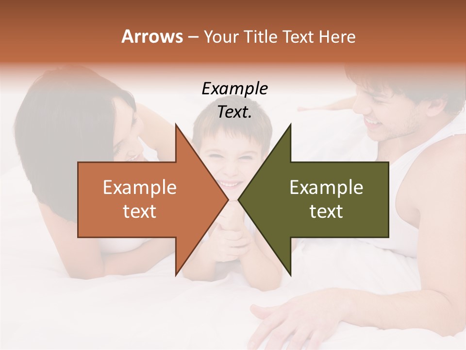 Family Picture With Baby PowerPoint Template