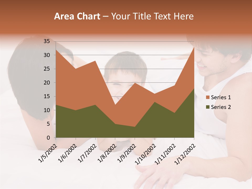 Family Picture With Baby PowerPoint Template