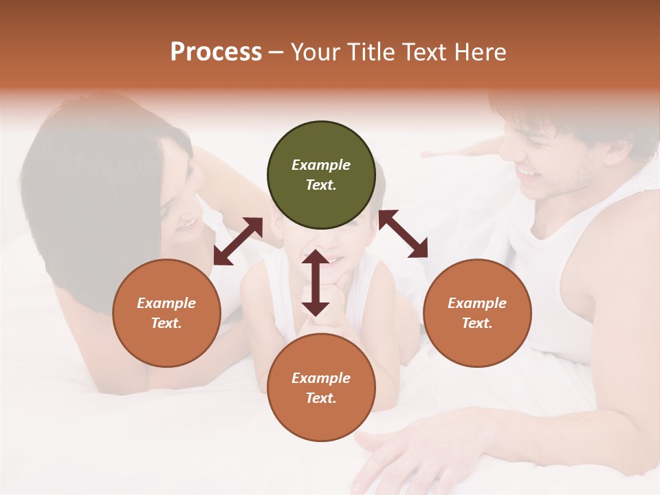 Family Picture With Baby PowerPoint Template