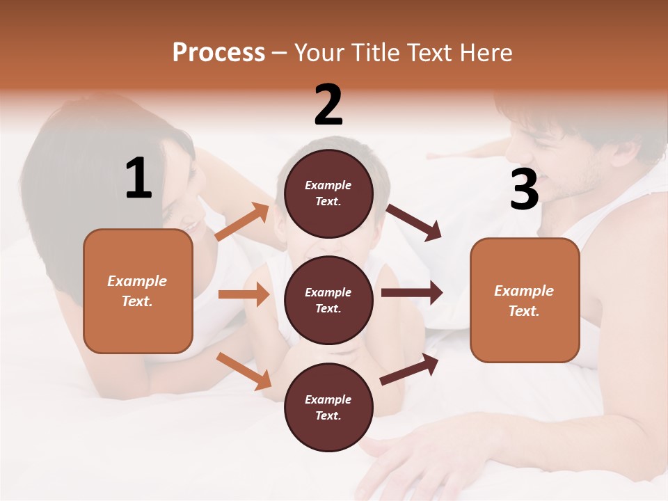 Family Picture With Baby PowerPoint Template