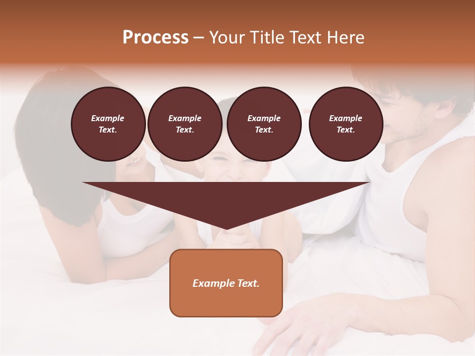 Family Picture With Baby PowerPoint Template