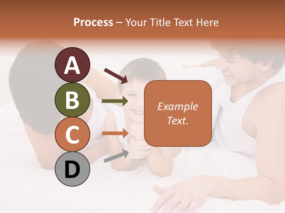 Family Picture With Baby PowerPoint Template