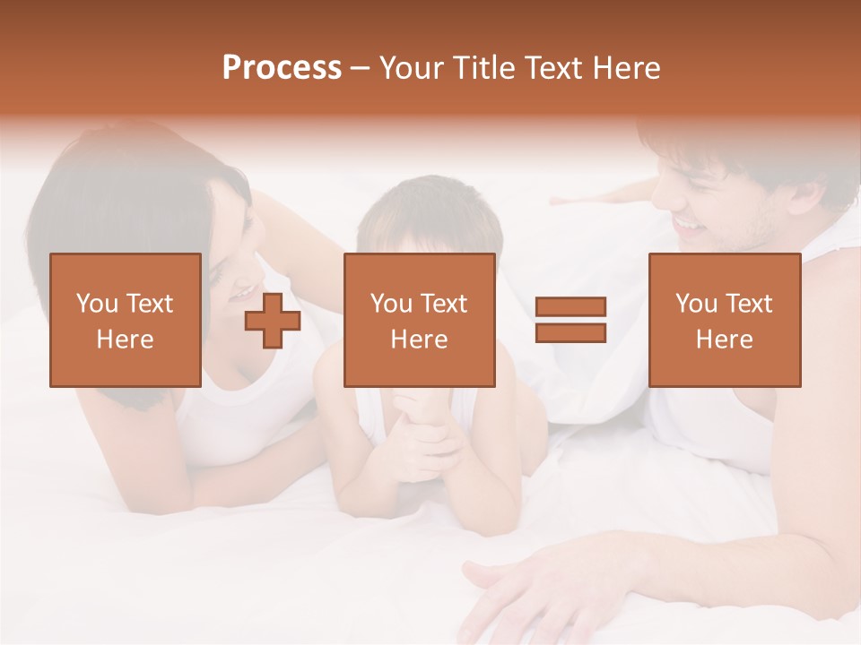 Family Picture With Baby PowerPoint Template