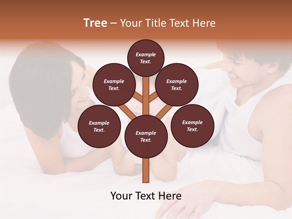 Family Picture With Baby PowerPoint Template