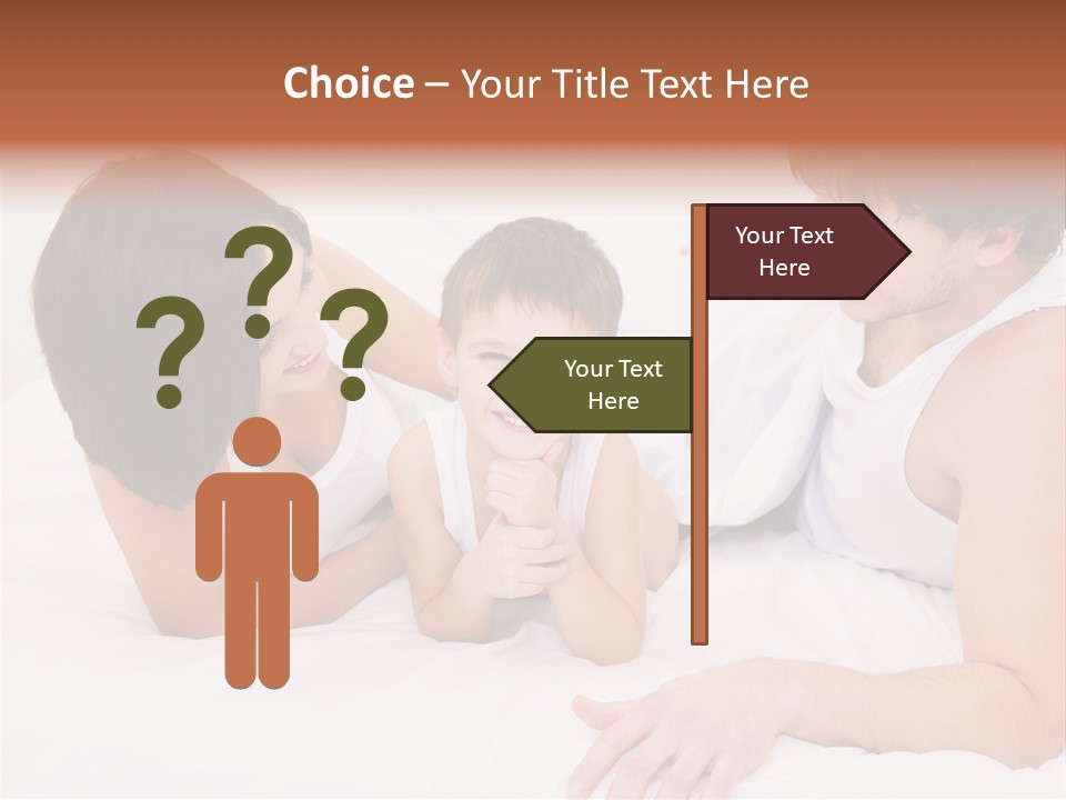 Family Picture With Baby PowerPoint Template