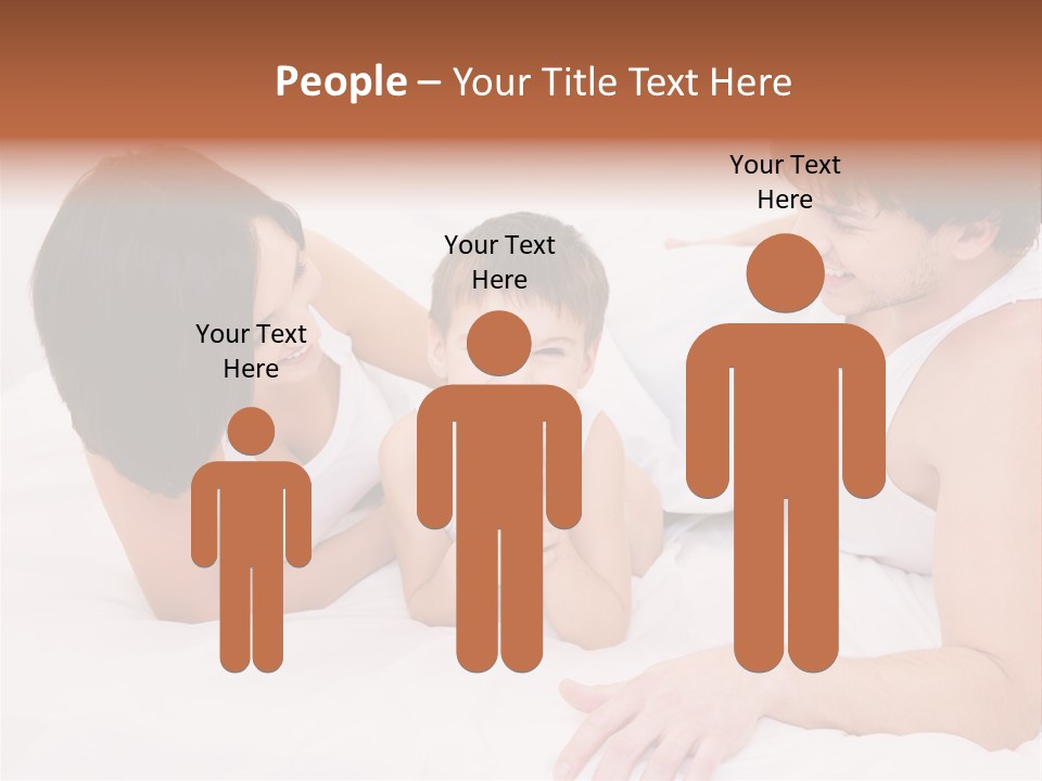 Family Picture With Baby PowerPoint Template