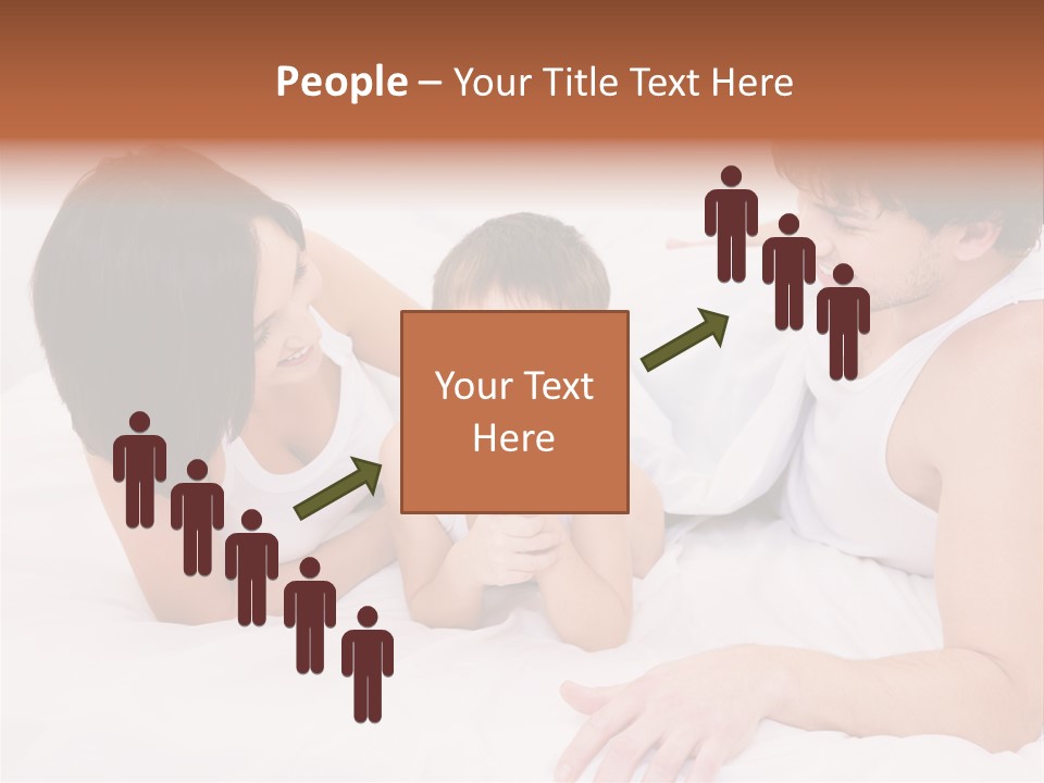 Family Picture With Baby PowerPoint Template