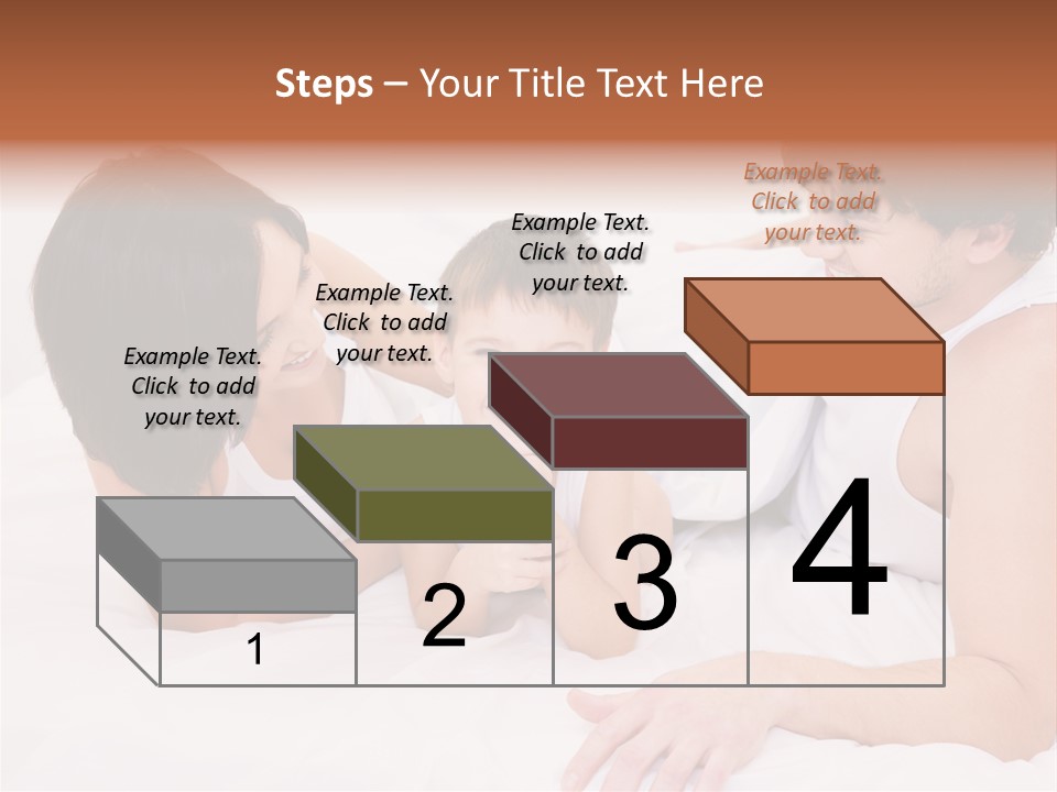 Family Picture With Baby PowerPoint Template