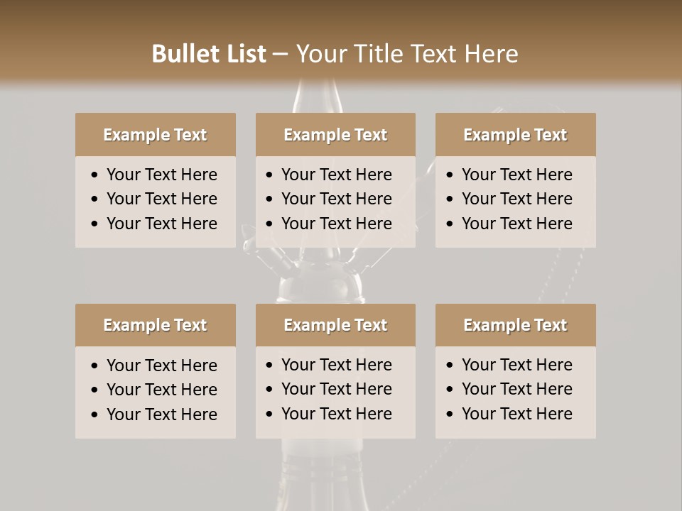 Still Life Stilllife Glass PowerPoint Template