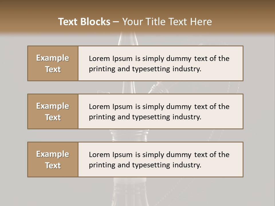 Still Life Stilllife Glass PowerPoint Template