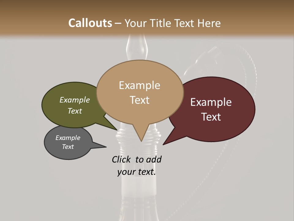 Still Life Stilllife Glass PowerPoint Template