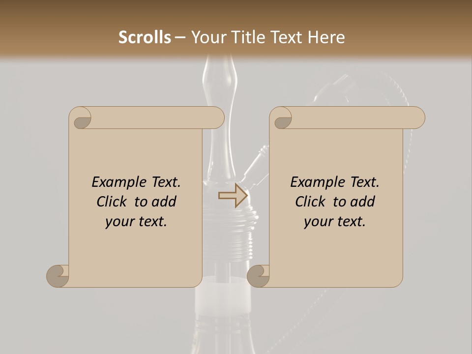 Still Life Stilllife Glass PowerPoint Template