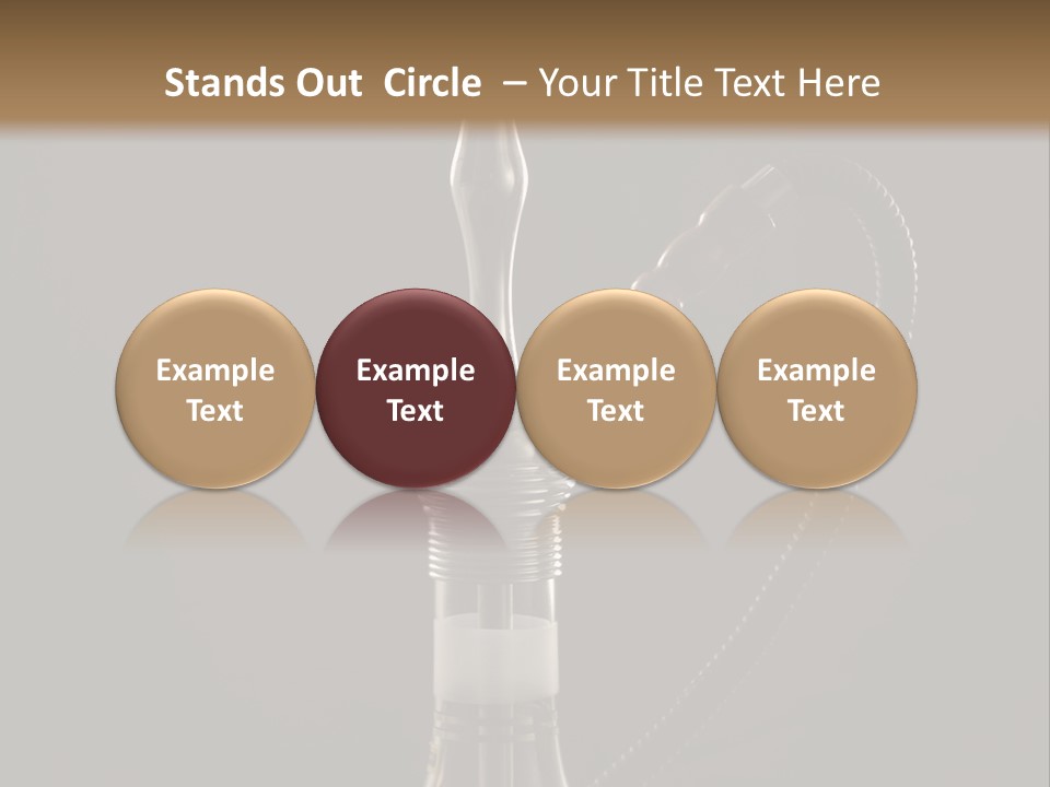 Still Life Stilllife Glass PowerPoint Template