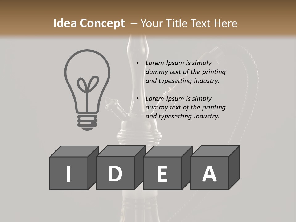 Still Life Stilllife Glass PowerPoint Template