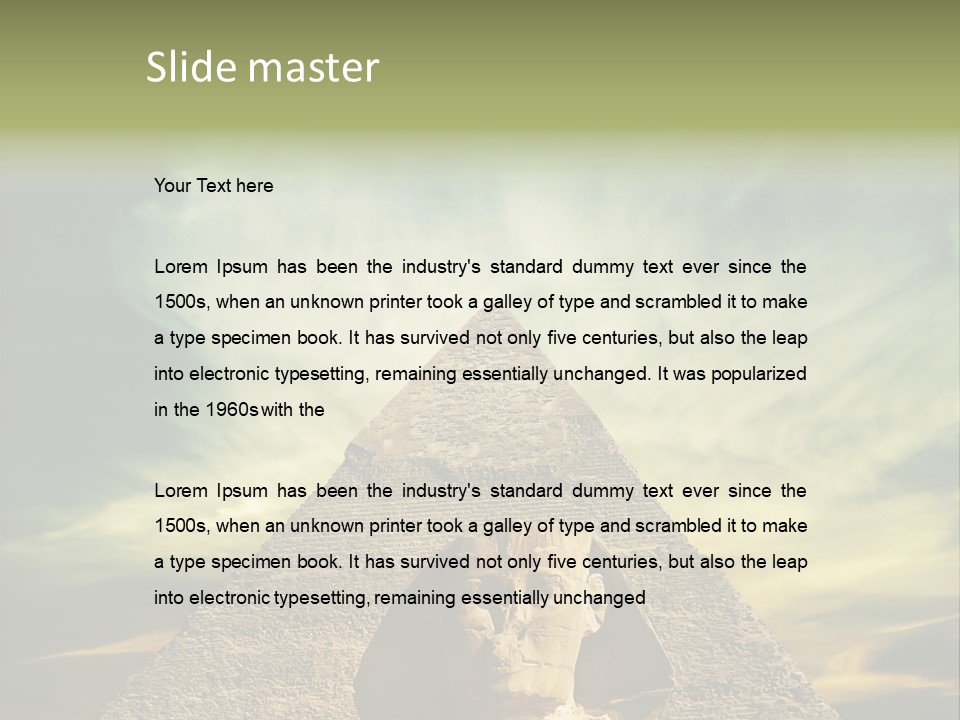 Best Egypt PowerPoint Template