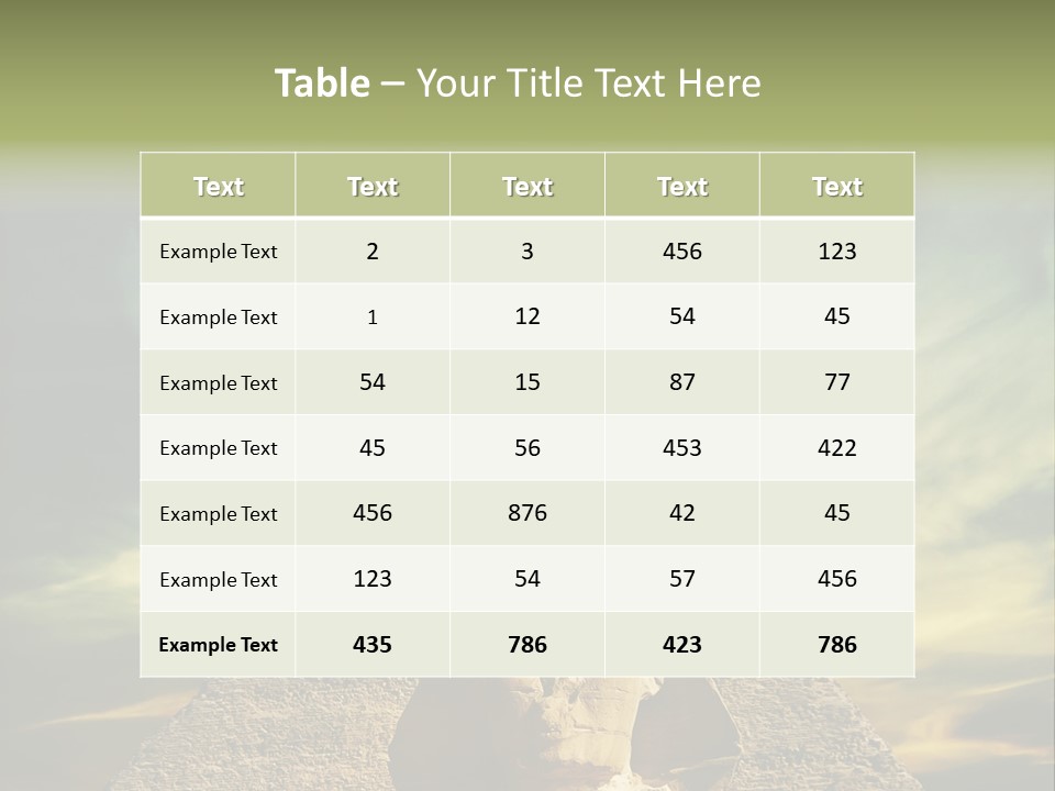 Best Egypt PowerPoint Template