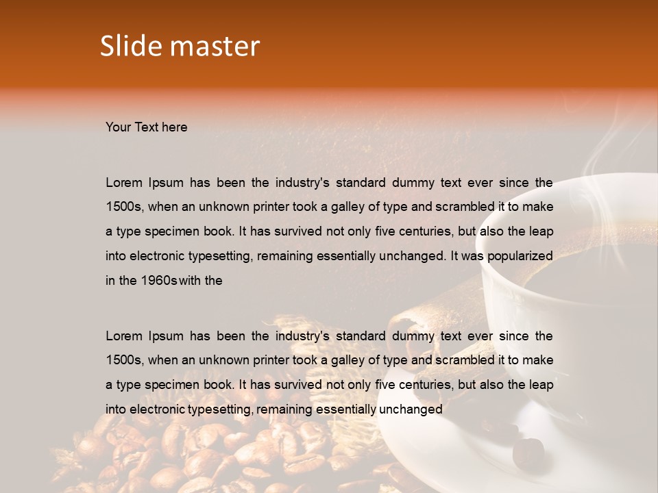 Cafe Del Crema, Vol.1 (Delicious Lounge PowerPoint Template