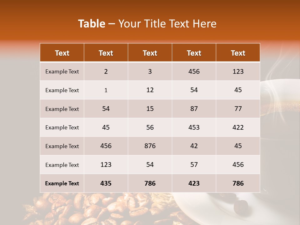 Cafe Del Crema, Vol.1 (Delicious Lounge PowerPoint Template