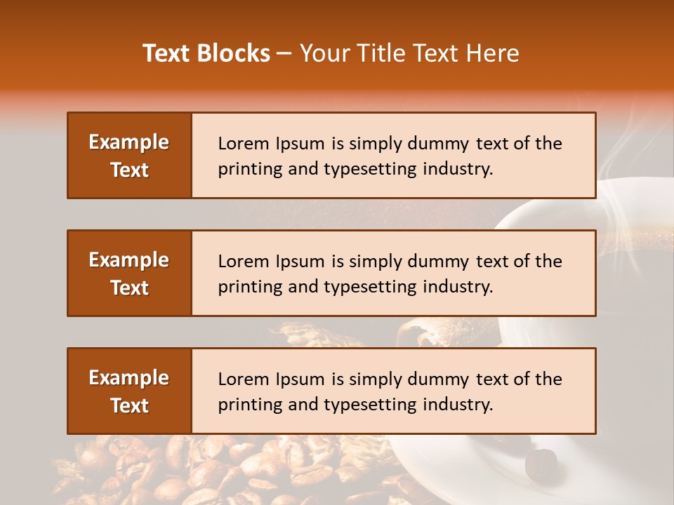 Cafe Del Crema, Vol.1 (Delicious Lounge PowerPoint Template