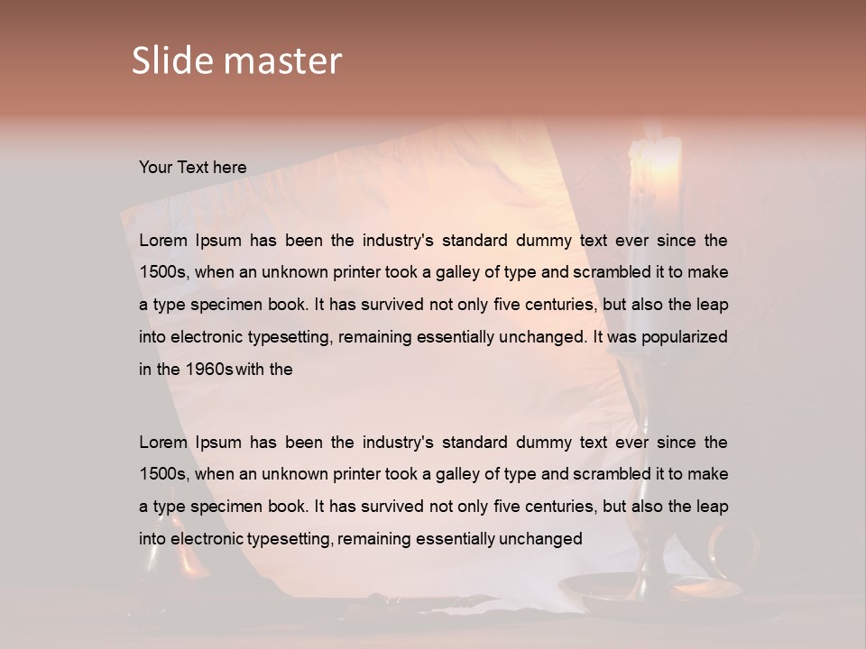 Quill Vintage Ancient PowerPoint Template